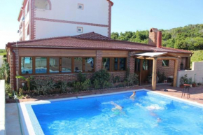 Studio apartment in Novalja with sea view, terrace, air conditioning, Wi-Fi (3565-4)